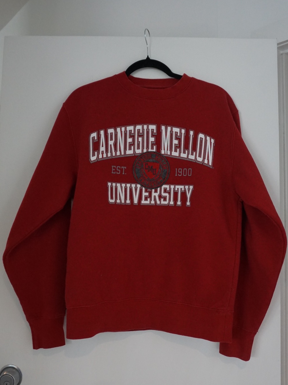 Jansport Red Carnegie Mellon University Crewneck Sweatshirt